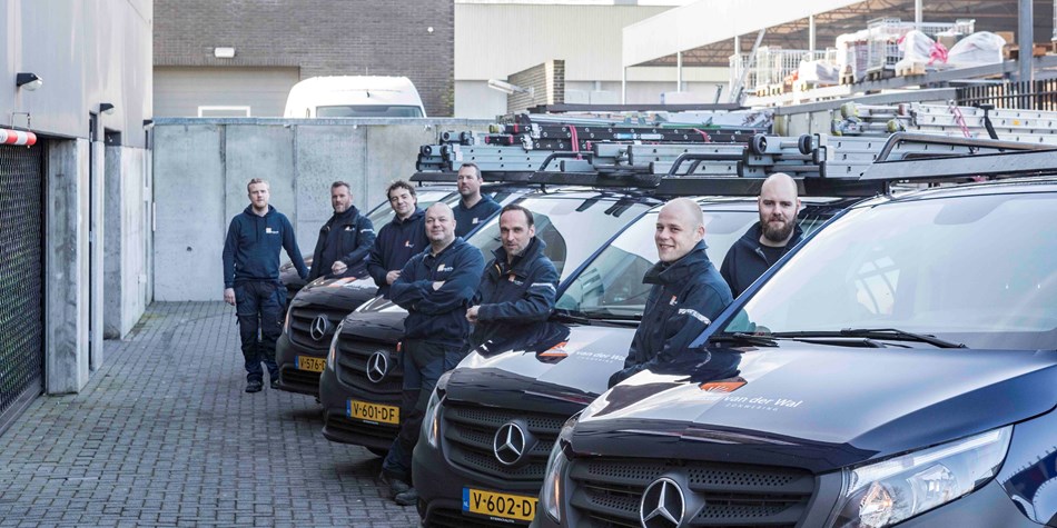 Montageteam Ambiance Zonwering van der Wal